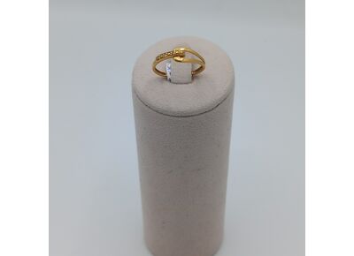 Image Bague Or jaune Diamant Sans