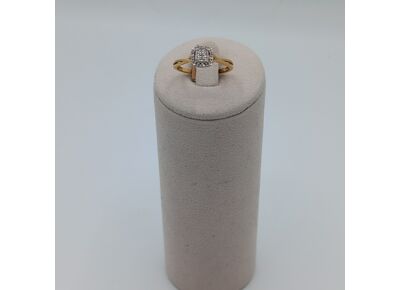 Image Bague Or jaune Diamant Sans