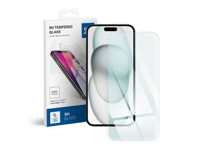 Image Verre trempé Transparent iPhone 15 Plus / iPhone 16 Plus