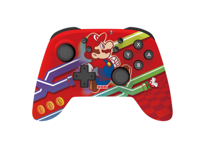 Image Acc. de jeux vidéo HORI Manette Sans fil Rouge Super Mario Switch