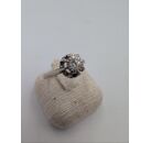 Image Bague Or gris Diamant Diamant
