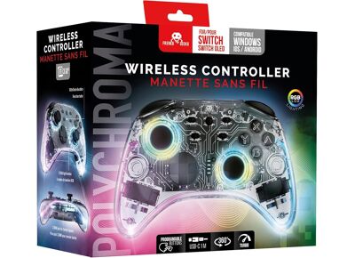 Image Acc. de jeux vidéo FREAKS AND GEEKS Manette Sans fil Transparent Switch