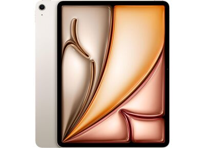 Image Tablette APPLE iPad Air M2 (2024) Lumière stellaire 128 Go Wifi 11
