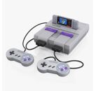 Image Console NINTENDO Super Nintendo Gris + 2 manettes