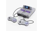 Image Console NINTENDO Super Nintendo Gris + 2 manettes