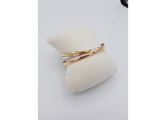 Image Bracelet Or jaune Or blanc Or rose
