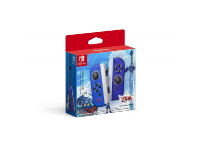 Image Acc. de jeux vidéo NINTENDO Manette Sans fil Joy-Con The Legend of Zelda: Skyward Sword HD Bleu Switch