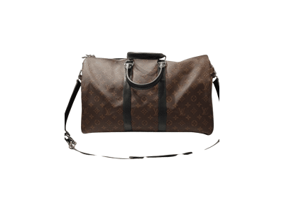 Image Sac à main LOUIS VUITTON Keepall 50 Porté main Cuir Monogram marron