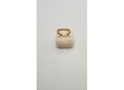 Image Bague Plaqué or Strass