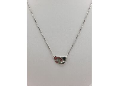 Image Collier Or blanc