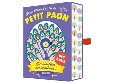 Image Jeux de société AUZOU Mon premier jeu de petit paon