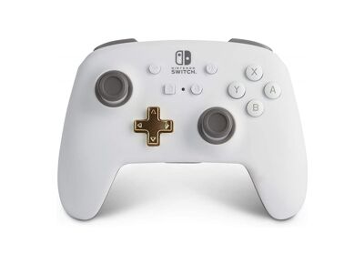 Image Acc. de jeux vidéo NINTENDO Manette Sans fil Pro Blanc Switch
