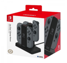 Image Acc. de jeux vidéo HORI Station de charge 4 Joy-Con Filaire Noir Switch