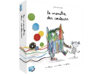 Image Jeux de société ASMODEE Purple Brain - Le Monstre des couleurs