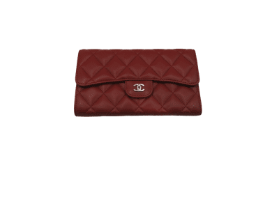Image Portefeuille CHANEL Timeless Cuir Rouge