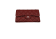 Image Portefeuille CHANEL Timeless Cuir Rouge