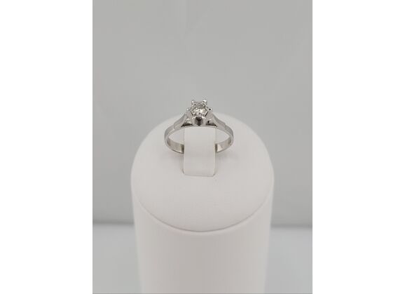 Image Bague Or blanc Diamant Diamant