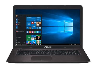 Image Ordinateurs portables ASUS X756UV-TY197T i5 8 Go RAM 1 To HDD 128 Go SSD 17.3