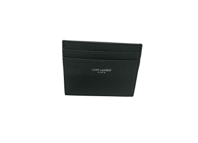 Image Portefeuille SAINT LAURENT Saint Laurent Paris Cuir de veau Kaki