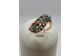 Image Bague Or rose Diamant Rubis