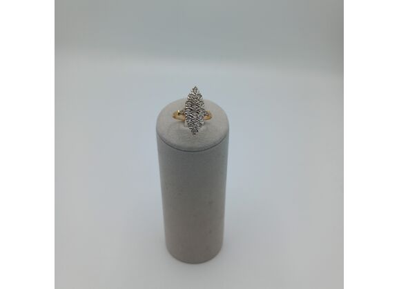 Image Bague Or jaune Diamant Sans