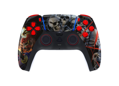 Image Acc. de jeux vidéo WESTGAMING Manette Sans fil Noir PS5