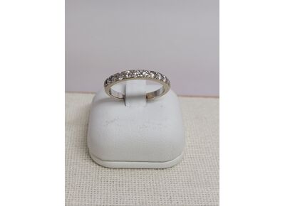 Image Bague Or blanc Diamant Sans