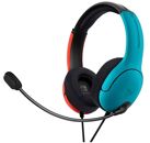 Image Acc. de jeux vidéo PDP Casque Filaire Néon rouge & bleu Switch