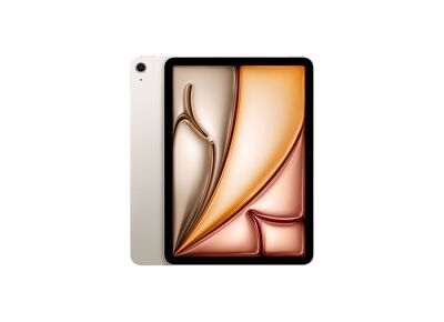 Image Tablette APPLE iPad Air M2 (2024) Lumière stellaire 256 Go Wifi 11