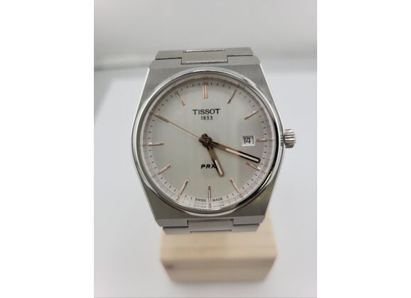 Image Montre Homme TISSOT t137.41a Acier Acier 40 mm