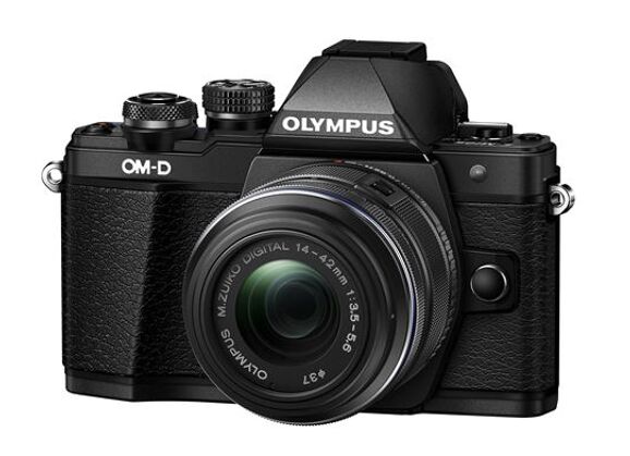 Image Appareils photos numériques OLYMPUS Hybride E-M10II Noir + 14-42mm 3.5-5.6 II R MSC Noir