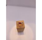 Image Bague Or jaune Rubis Diamant