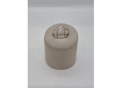 Image Bague Or blanc Diamant Diamant