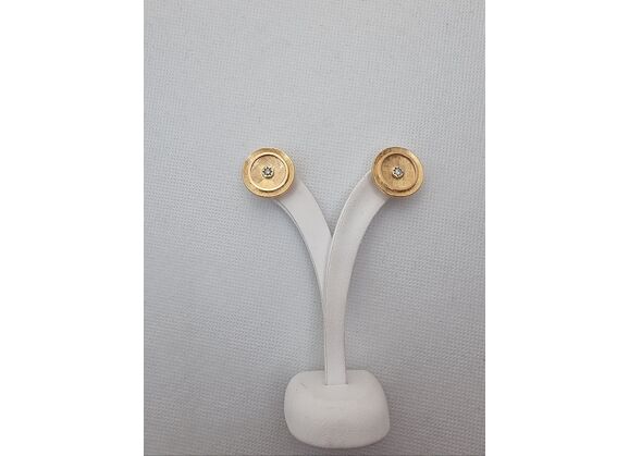 Image Boucles d'oreilles Rubis synthétiques Verneuil