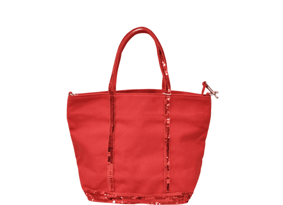 Image Sac à main VANESSA BRUNO Autre Porté épaule Toile Rouge