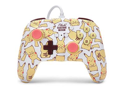 Image Acc. de jeux vidéo Manette Filaire Jaune Switch