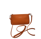 Image Sac à main LANCASTER Porté épaule Cuir grainé Orange