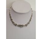 Image Collier Or jaune Or blanc Diamants