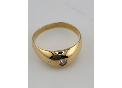 Image Bague Or jaune Diamant