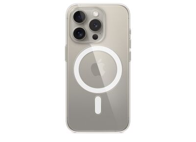 Image Coques et Etui FAIRPLAY CAPELLA Coque Silicone Transparent iPhone 15 Pro