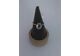 Image Bague Or jaune Pierre blanche
