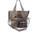 Image Sac à main Premier Flirt Porté croisé Cuir de vachette Taupe et violet
