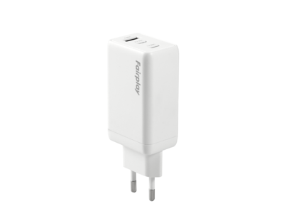 Image Chargeur USB FAIRPLAY Chargeur secteur 65w 2 usb c 1 usb a