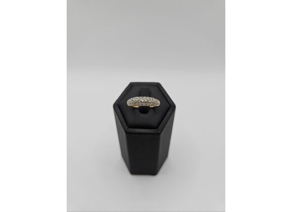 Image Bague Or jaune Oxyde de zirconium Sans