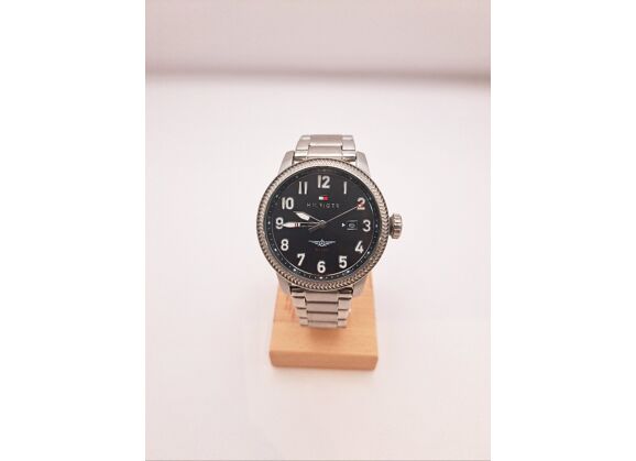 Image Montre Unisexe TOMMY HILFIGER Tommy hilfiger jaspe Acier Argent 45 mm