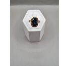 Image Bague Or jaune Saphir Saphir