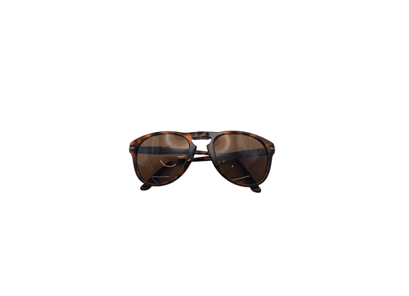Image Lunettes de soleil Persol Plastique Marron 45 mm