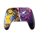 Image Acc. de jeux vidéo Manette Sans fil Jaune et violet Switch