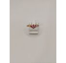 Image Bague Or jaune Rubis Oxyde de zirconium