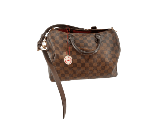Image Sac à main Speedy 30 Porté main Cuir grainé Marron